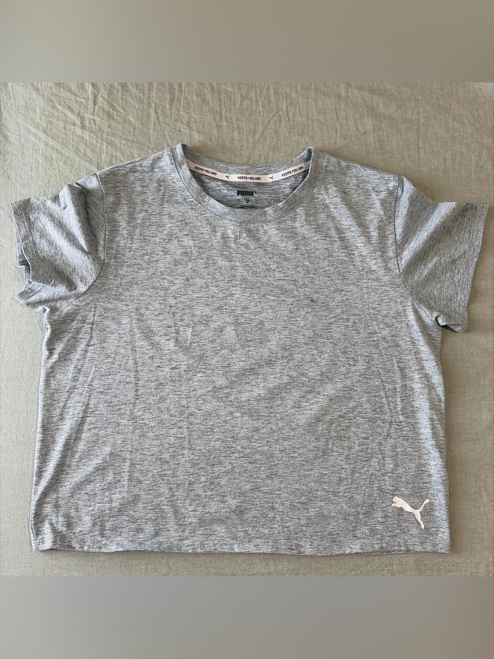 PUMA Heather Gray Shirt